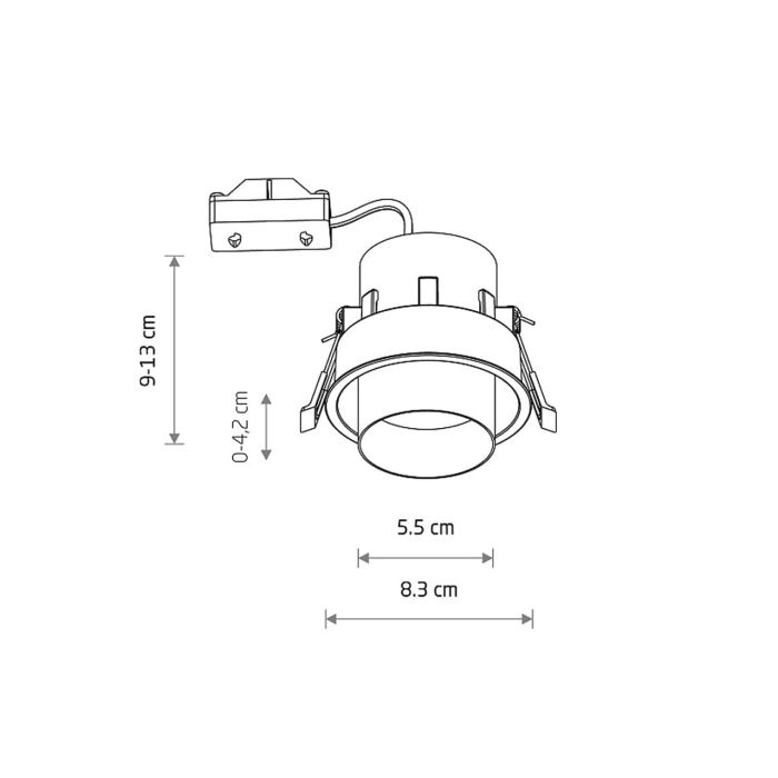 Точковий світильник Nowodvorski MONO 10801