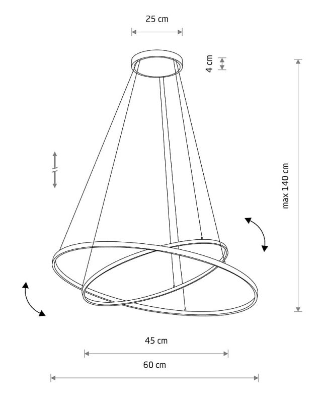 Підвісний світильник Nowodvorski CIRCOLO LED 10814