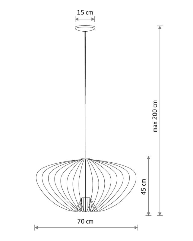 Підвісний світильник Nowodvorski PUMPKIN 11252
