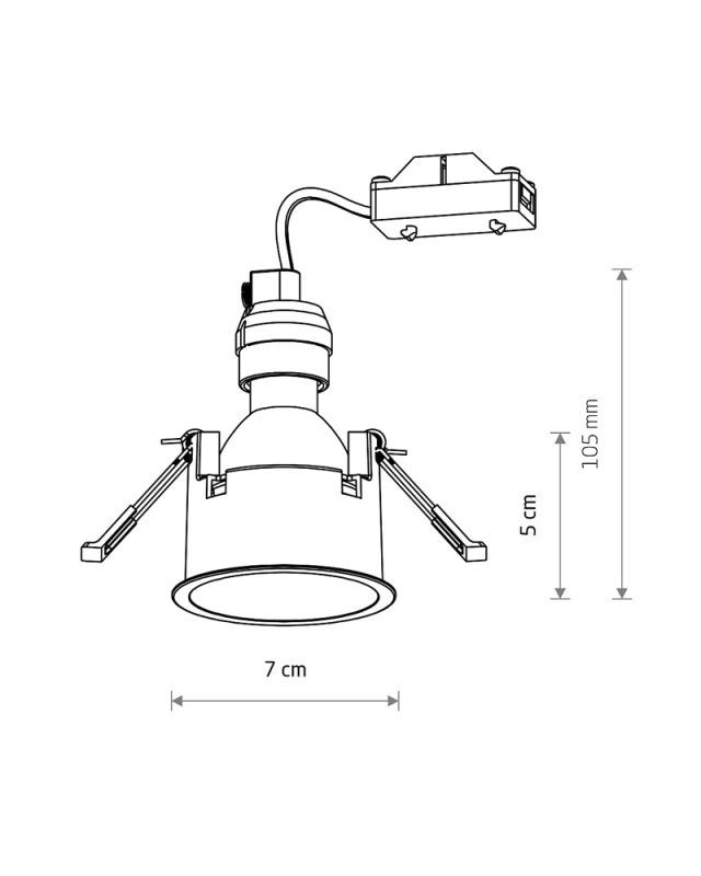 Точечный светильник Nowodvorski CUP 10790