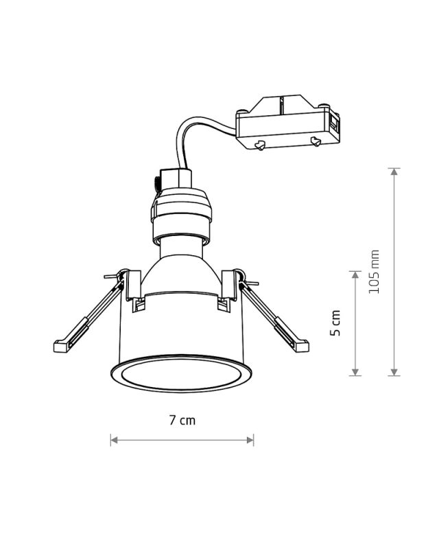 Точечный светильник Nowodvorski CUP 10789