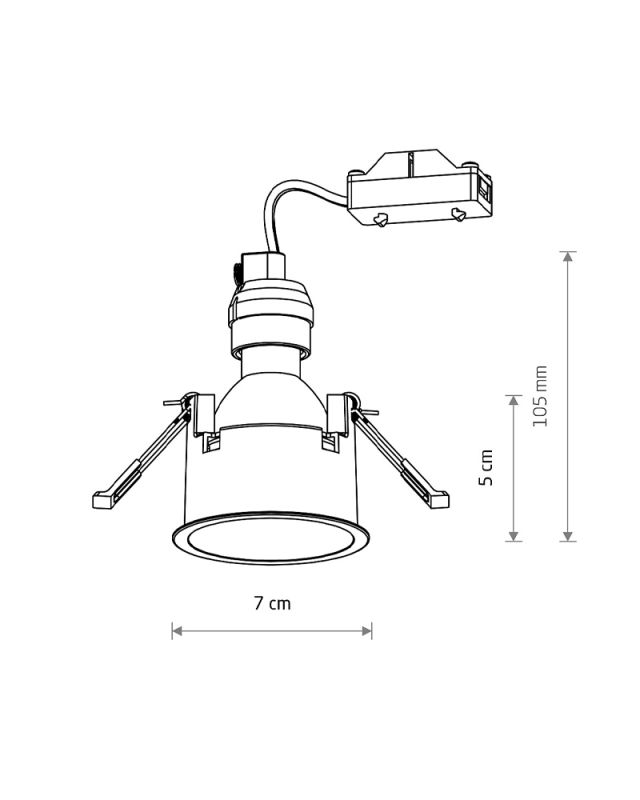 Точковий світильник Nowodvorski CUP 10794