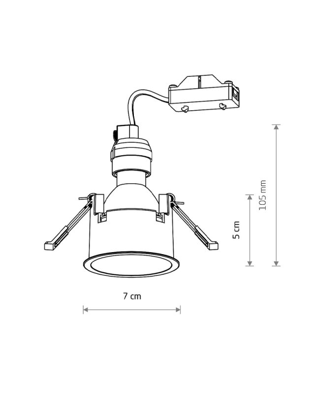 Точечный светильник Nowodvorski CUP 10793
