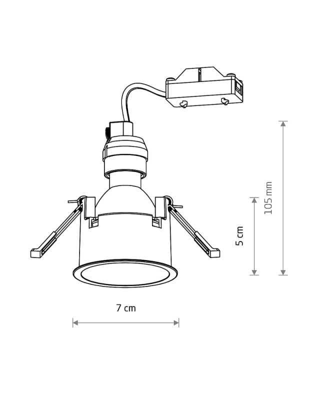 Точечный светильник Nowodvorski CUP 10788