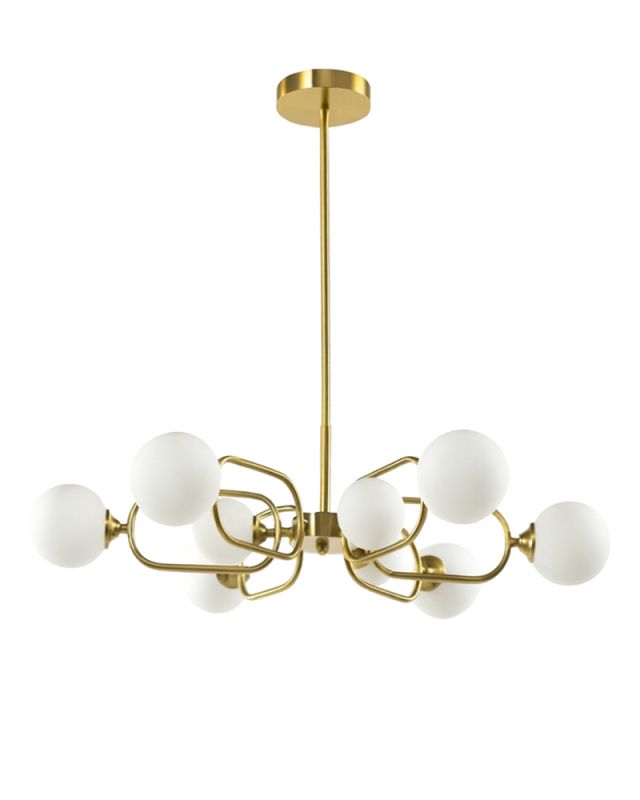 Люстра Edlin PL321159-9 Sonte G9 9x10W IP20 латунний