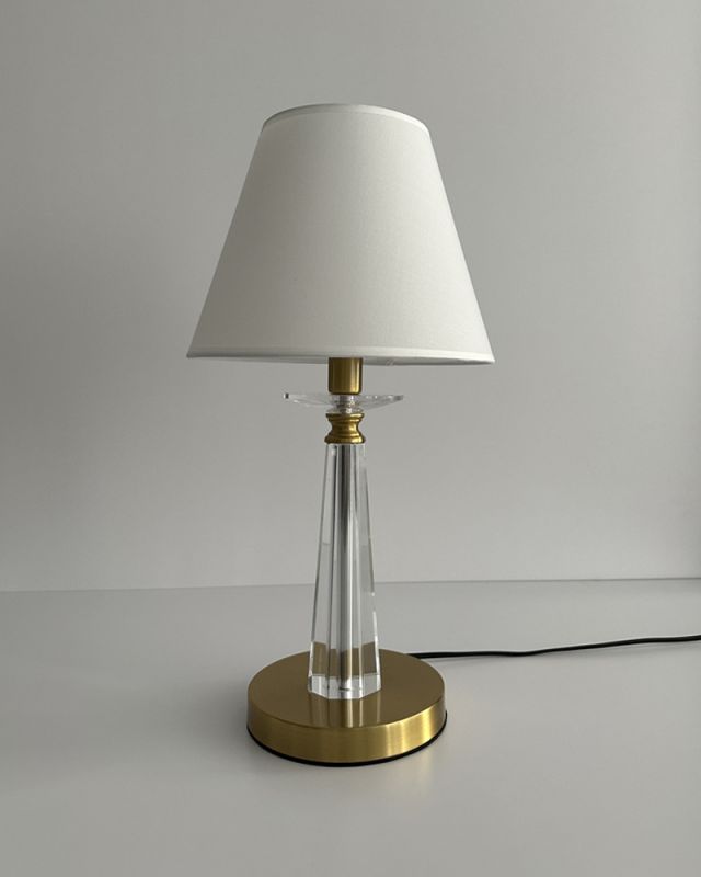 Настільна лампа Edlin PL321167T-1 Moren E14 1x12W IP20 латунна