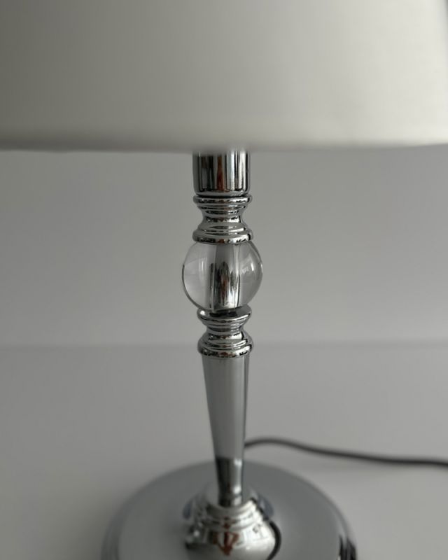 Настільна лампа Edlin PL321168T-1 Natano E14 1x12W IP20 хром