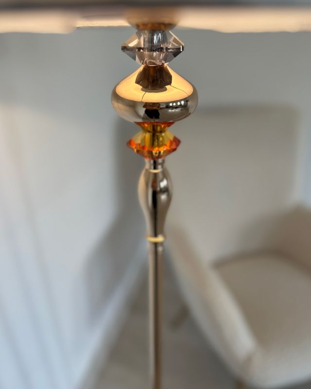 Торшер Edlin PL2416-1F Vanessa E27 1x12W IP20 золотой