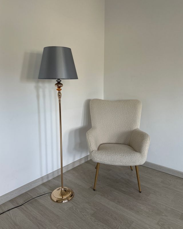 Торшер Edlin PL2416-1F Vanessa E27 1x12W IP20 золотой