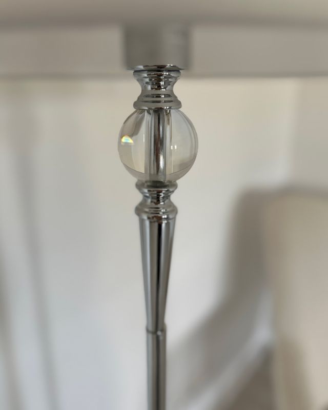 Торшер Edlin PL321168F-1 Natano E27 1x12W IP20 хром