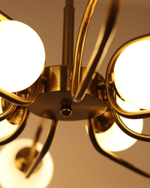 Люстра Edlin PL321159-12 Sonte G9 12x10W IP20 латунний