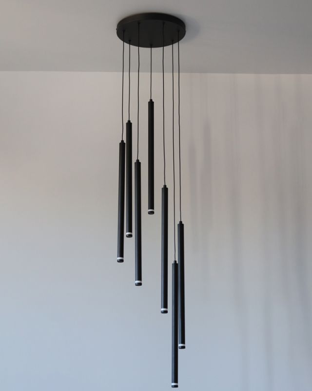 Підвісний світильник Edlin PLP2412-7B Locus G9 7x10W IP20 чорний