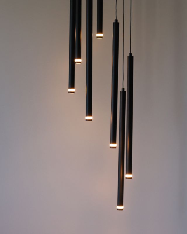 Підвісний світильник Edlin PLP2412-7B Locus G9 7x10W IP20 чорний