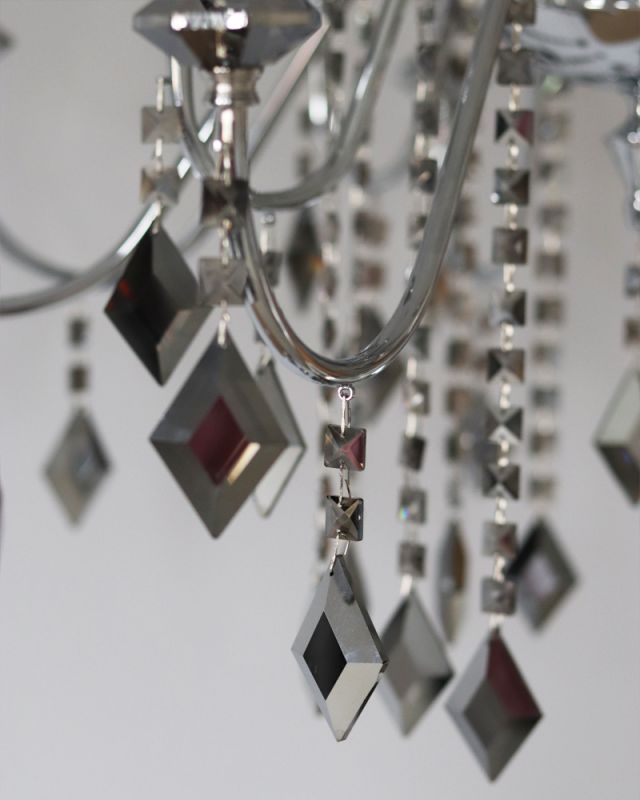 Люстра Edlin PL2417-12 Vanessa E14 12x12W IP20 хром