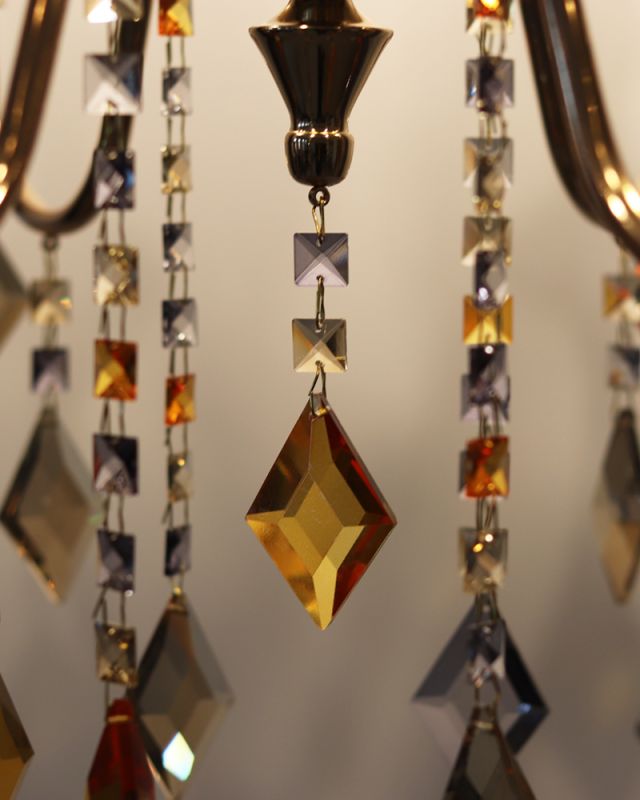 Люстра Edlin PL2416-6 Vanessa E14 6x12W IP20 золотий