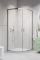 Душевая кабина Radaway Alienta Chrome E 80x100x190 прозрачное стекло