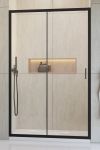 Душові двері Radaway Alienta Black DWJ 1200х1900 прозоре скло
