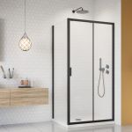 Душевая кабина Radaway 100x90 ALIENTA BLACK DWJ+S