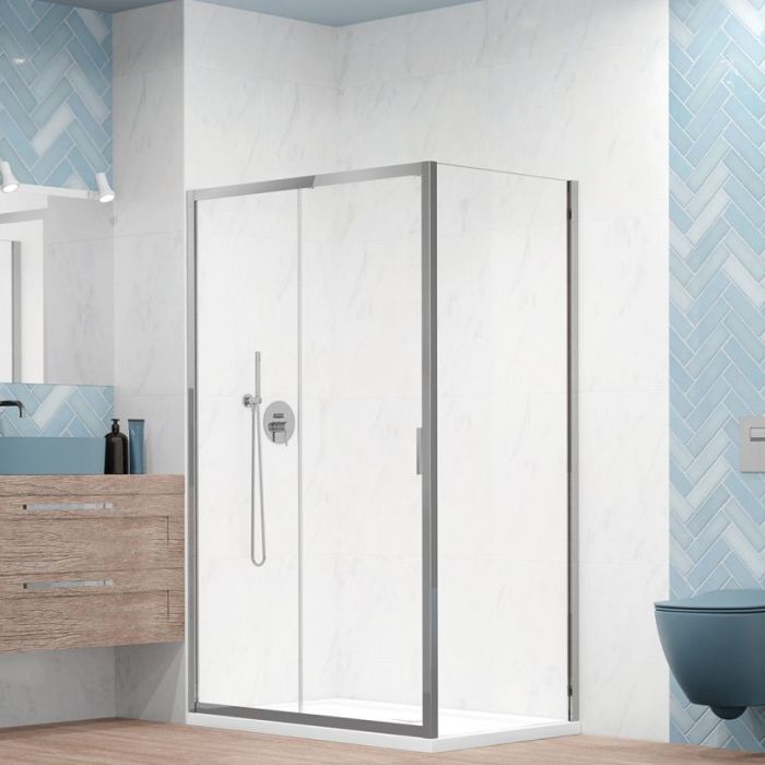 Душевая кабина Radaway 120x80 ALIENTA CHROME DWJ+S с поддоном DOROS F Compact