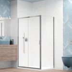 Душова кабіна RADAWAY 140x80 ALIENTA CHROME DWJ+S