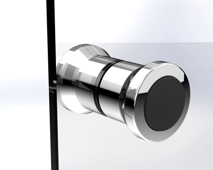 Душевые двери Radaway Eos Chrome DWJ I 700Rx1970 прозрачные