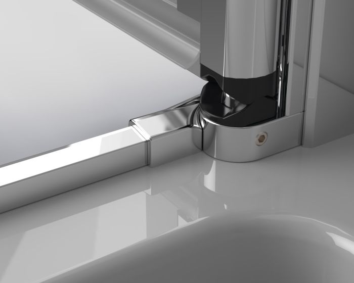 Душові двері Radaway Eos Chrome DWJ II 1000Rx1950 прозоре скло