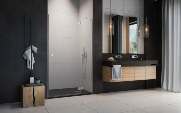 Душові двері Radaway  Essenza Chrome DWJ 900Lx2000  прозоре скло