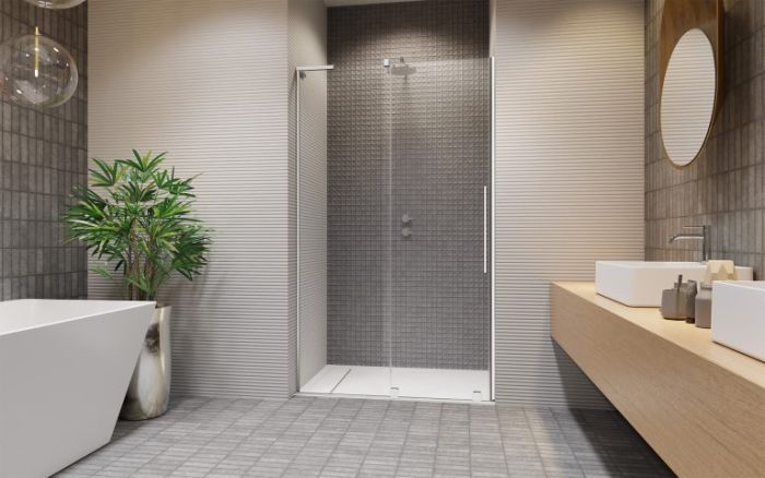 Душові двері Radaway Furo Chrome SL DWJ 622Lx2000 прозоре скло