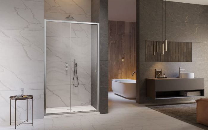 Душевая дверь Radaway Premium Pro Chrome DWJ 1100Rx2000 прозрачное стекло