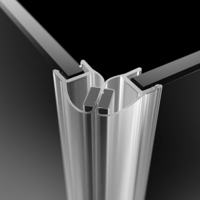 Душевая кабина Radaway Torrenta Chrome PDD 900x900x1950 прозрачное стекло