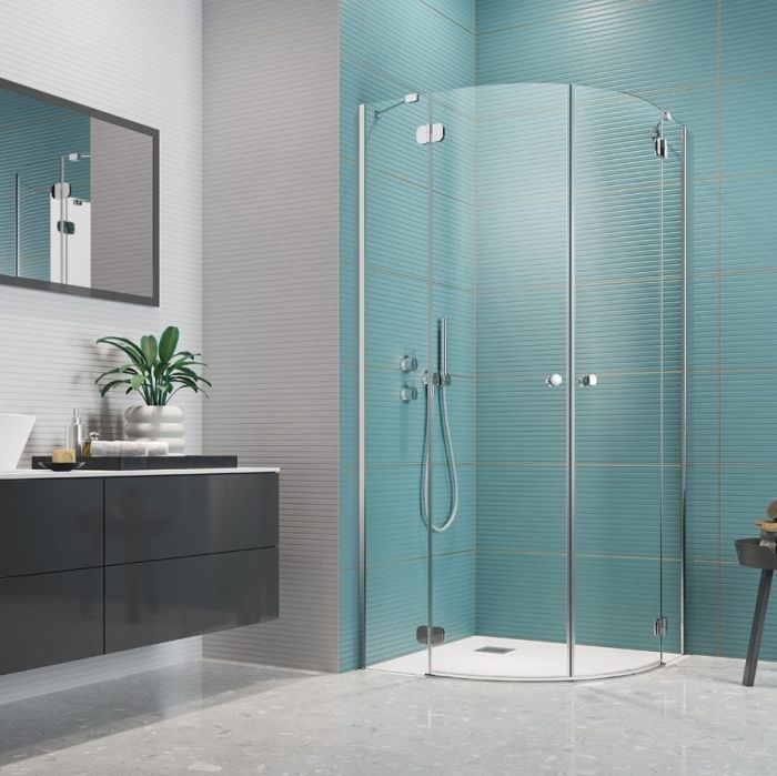 Душевая кабина Radaway Torrenta Chrome PDD 900x900x1950 прозрачное стекло