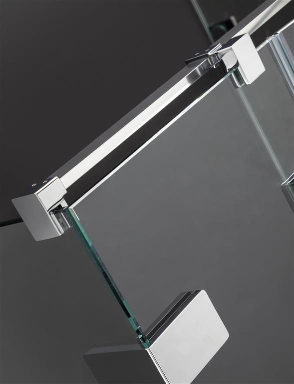 Душова кабіна Radaway Arta Chrome+ KDD I 900Lx900Rx2000 прозоре скло