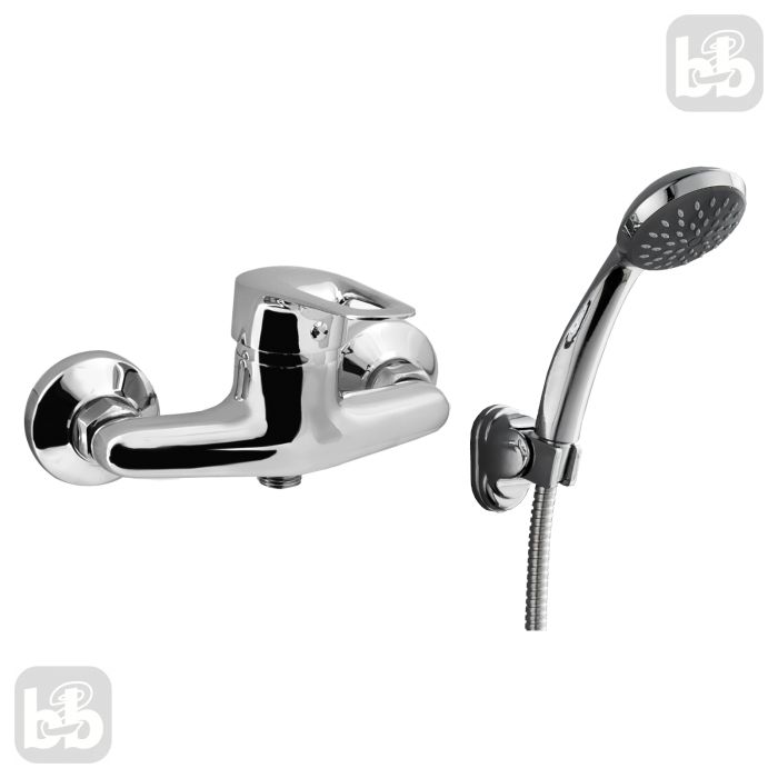 NARCIZ змішувач для душу одноважільний, хром 40 мм