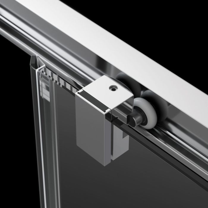 Душові двері Radaway Premium Plus Chrome DWJ 1000x1900 прозоре скло