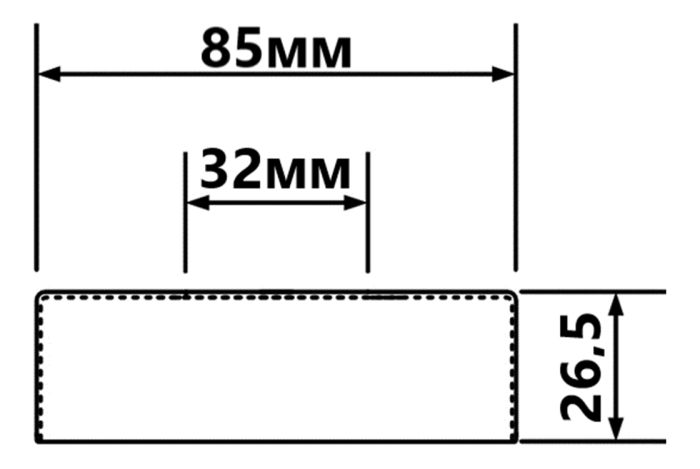 Розета McAlpine 32 мм