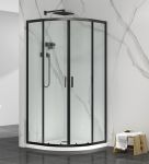 Душова кабіна SANTEH 90x90 чорна, без піддону 3190