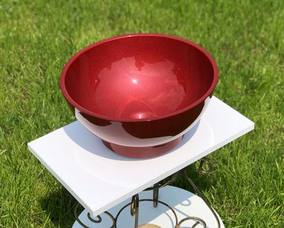 Умывальник «Селена» 35 см Бордо Н200 глянец