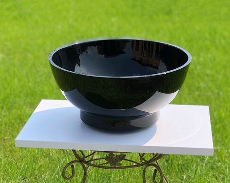 Умивальник «Селена» 35 см Чорний А200 глянець