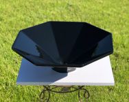 Умывальник «Сириус» 46 см  черный А200 глянец