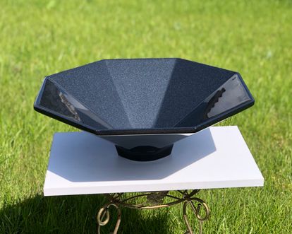 Умивальник «Сиріус» 46 см  Меланіт H100 глянець