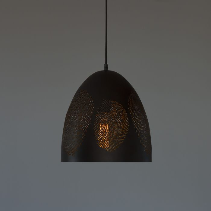 Підвісний світильник SLP-005 BK+GD