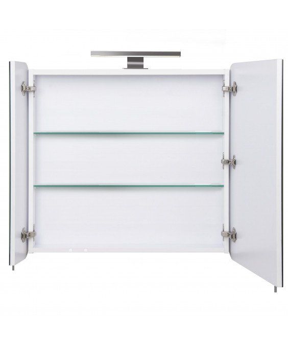 Сорренто ЗШ-80 дзеркальна шафа  зі світильником