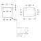 Унитаз компакт с крышкой soft-close Selnova Square 489 Rimfree Geberit