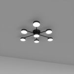 Потолочный светильник SV0005-7 BK 4000K