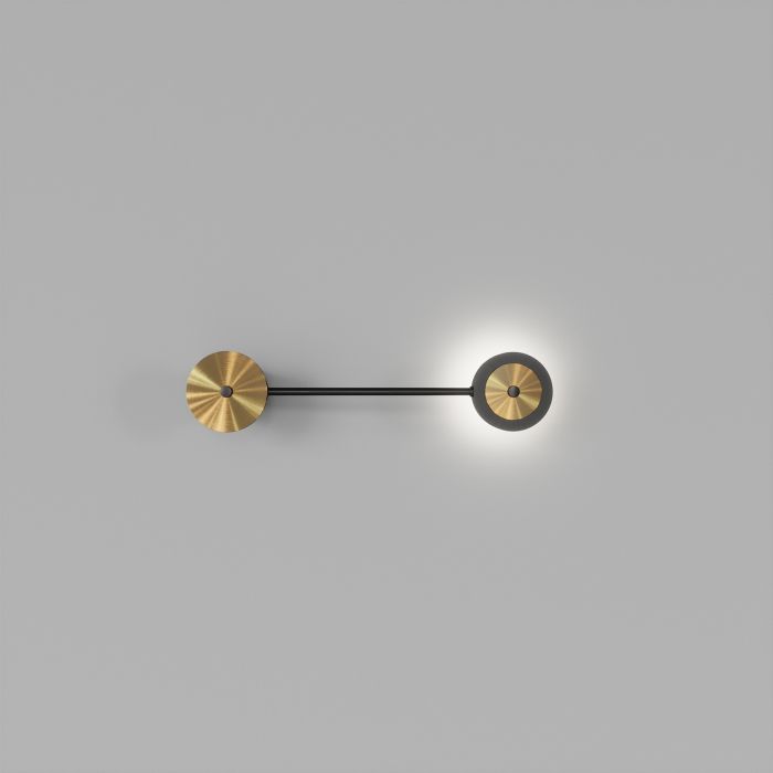 Настенный светильник SV0032-1 BK+GD 4000К