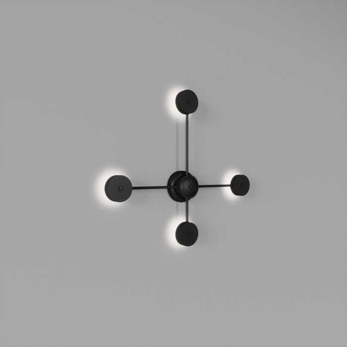 Настенный светильник SV0035-4 BK 3000К