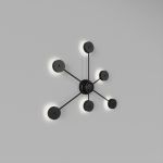 Настенный светильник SV0036-6 BK 4000К