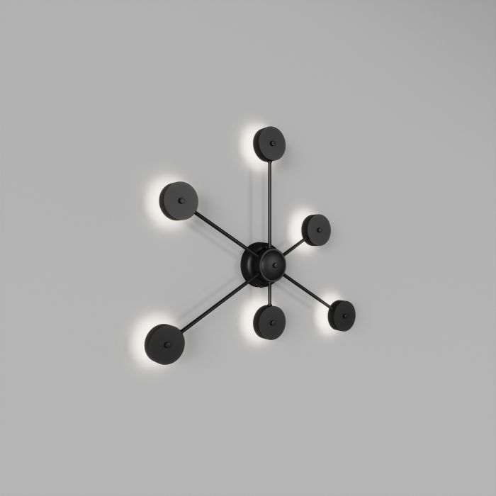 Настінний світильник SV0036-6 BK 4000К