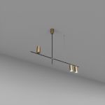 Підвіс SV0054-3 BK+GD