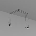 Люстра-павук SV0107-3 BK 3000K